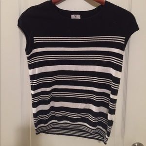 Striped sweater top